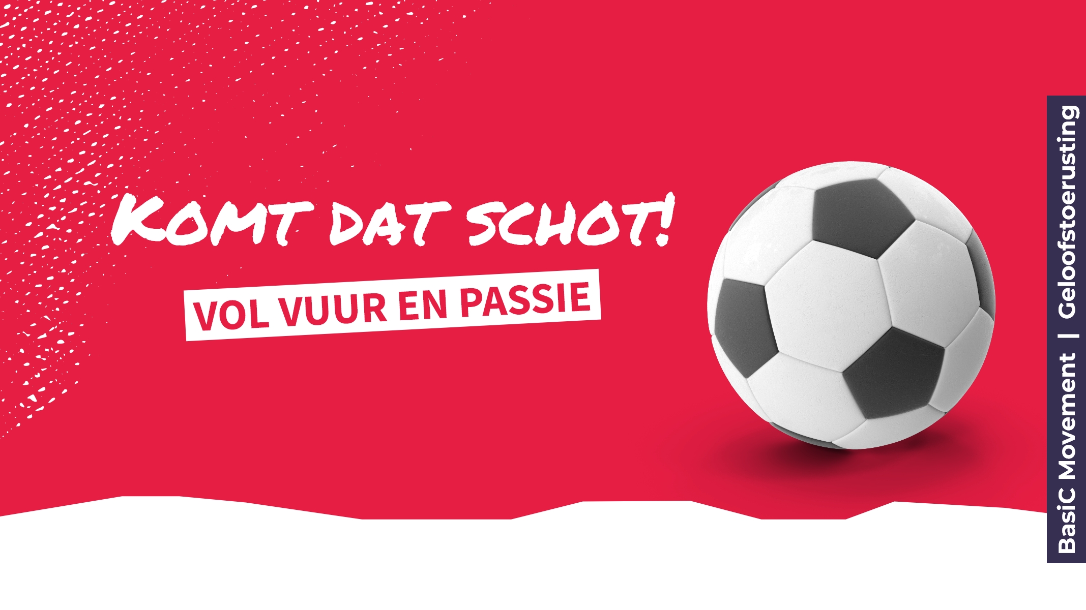 ‘Komt dat schot!’ Zaalvoetbaltoernooi in Utrecht Geloofstoerusting ‘Komt dat schot!’ Zaalvoetbaltoernooi in Utrecht Geloofstoerusting